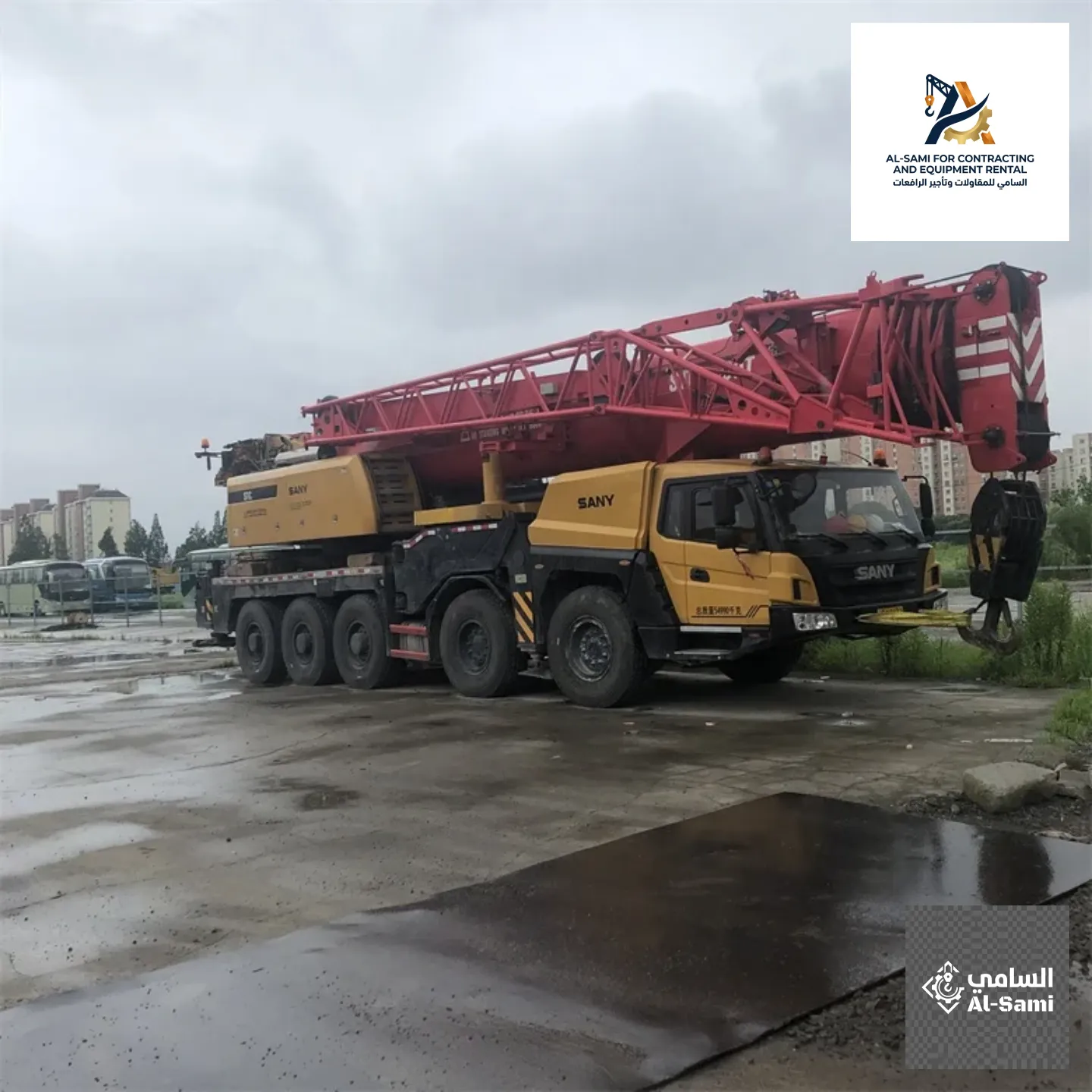 كرين 50 طن للإيجار -  3