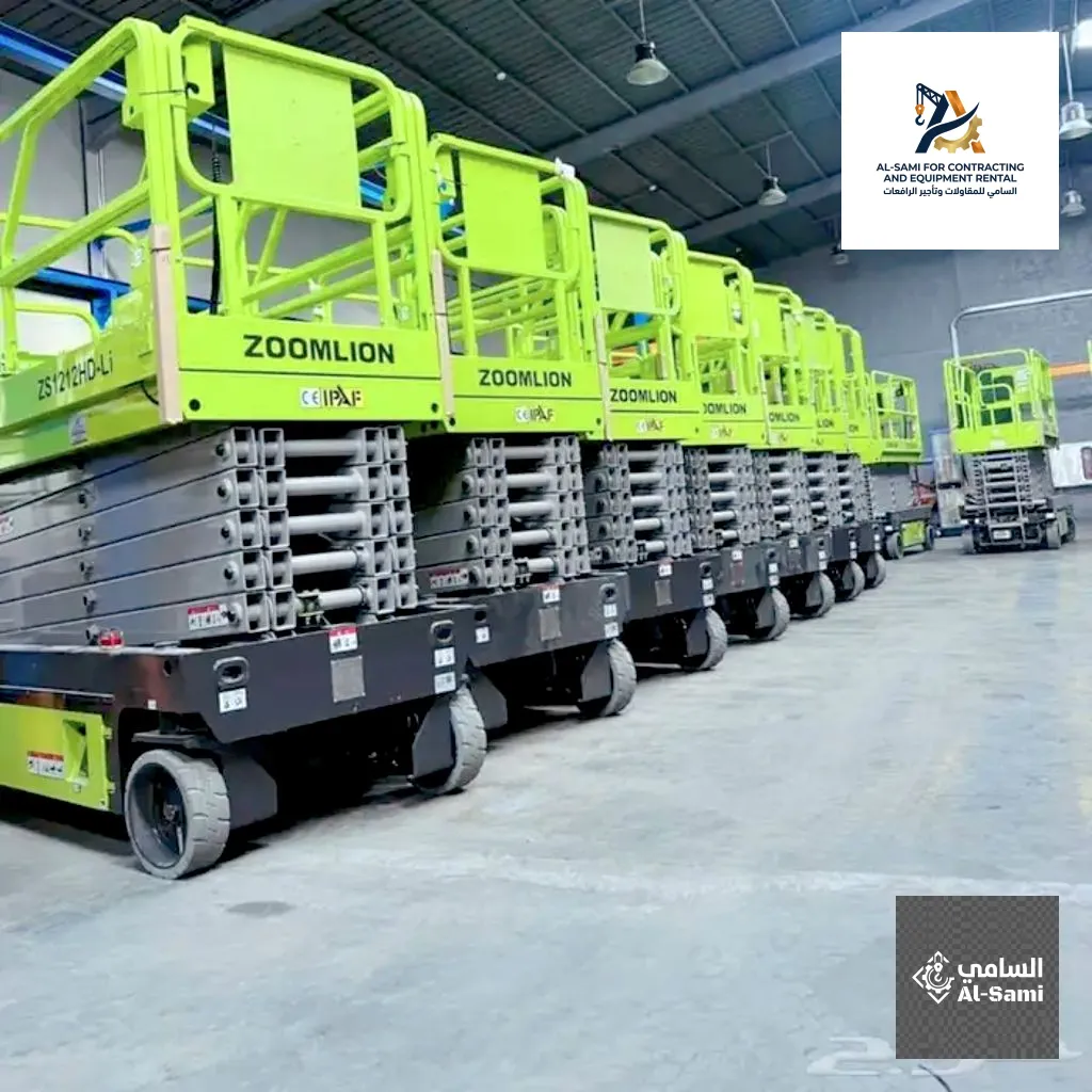 سيزر لفت للايجار بجدة | كهربائي وديزل (Zoomlion, JLG, Genie) -  1